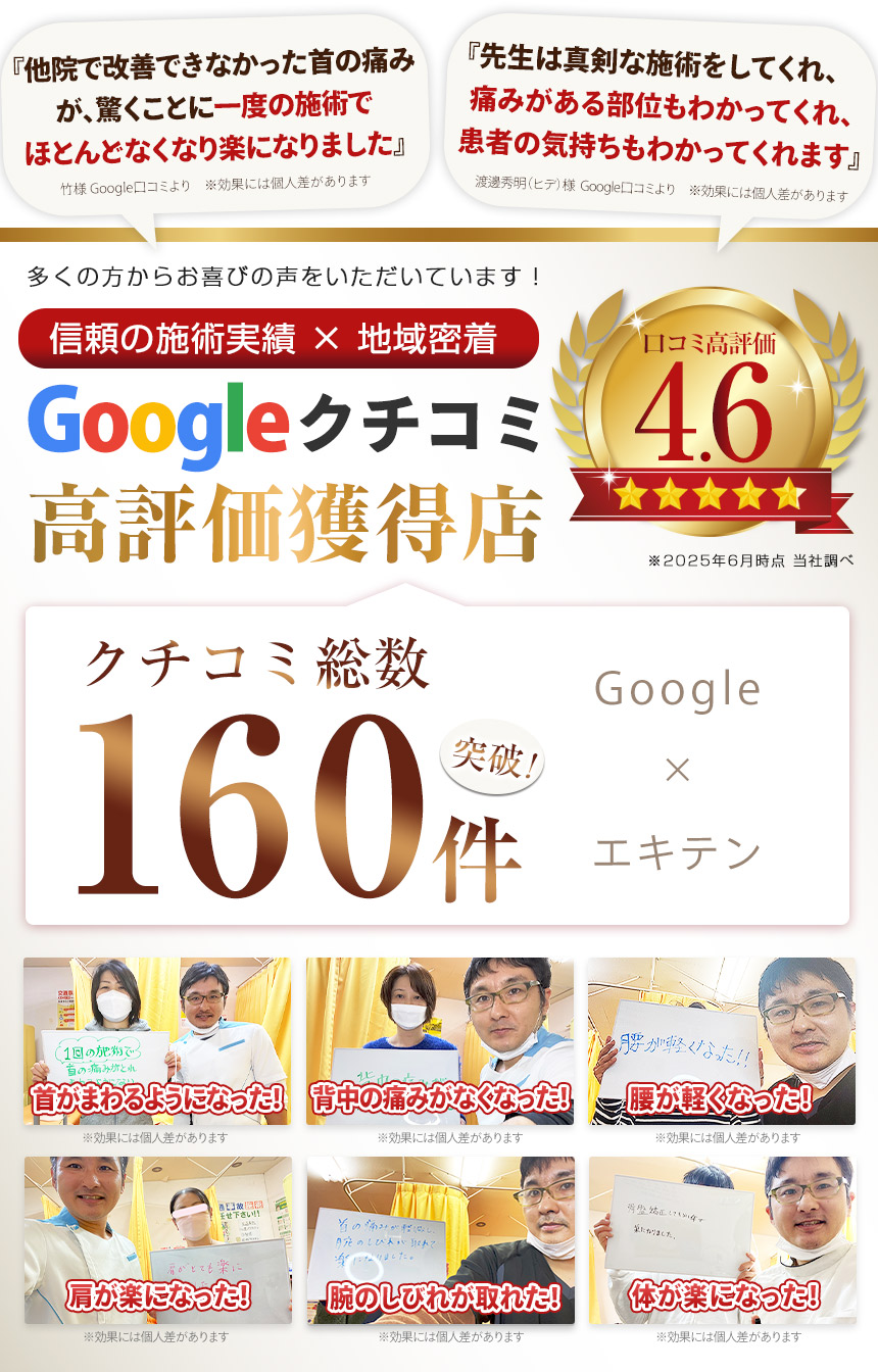 口コミ高評価